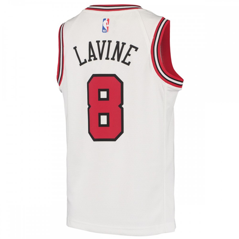 Zach LaVine Chicago Bulls Youth 2020/21 Swingman Jersey - Association Edition - White-Pro Kit Vault | Brand New 26/27 Sports Jerseys